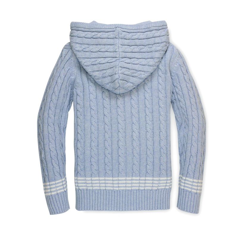 Hope & Henry Boys' Zip-Up Textured Sweater, Kids, 4 of 6