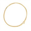 Giorgio Di Vicenza 14K Gold Over Sterling Silver Box Chain Bracelet - 3 of 3