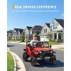 Electric Car for Kids, Ride On Car with Remote Control, 12V Ride On Truck Toy for Toddler Boys & Girls, Bluetooth Music Player LED Lights - 3 of 4