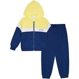 LONDON FOG Little/Big Boys' 2-Piece Fleece Hoodie and Sweatpants Sets - 1 of 3