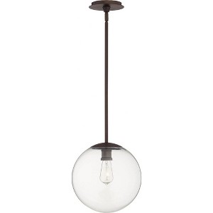 Quorum Lighting 1 - Light Pendant in  Oiled Bronze - 1 of 1