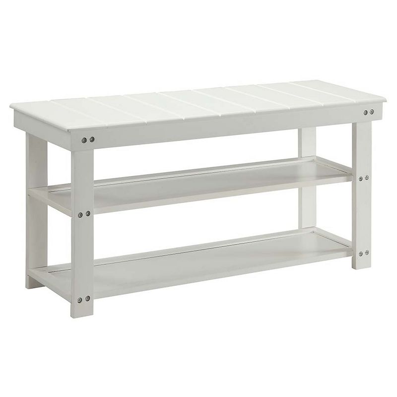 Oxford Utility Mudroom Bench with Shelves - Breighton Home, 1 of 13
