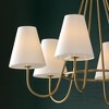 Capital Lighting Julia 6 - Light Chandelier in  Matte Brass - 3 of 4