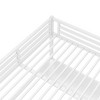 NicBex Full/Queen Size Metal Loft Bed with Charging Station,LED Lights&Desk,Space-Saving&Noise Reduced Gaming Loft Beds for Gamers,350lbs Max - 4 of 4