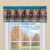 Collections Etc Southwest Dreamcatcher Printed Window Valance 58" WIDE - 2 of 2