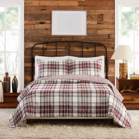 Plaid bedding deals