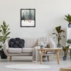 Stupell Industries Winter Season Forest Animals Floating Frame Canvas Art, Black, 25" x 31" - 3 of 4