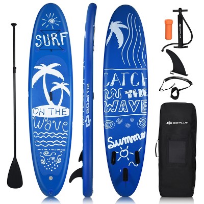 Costway 9.8'/10'/11' Inflatable Stand Up Paddle Board W/Carry Bag Adjustable Paddle Adult Youth