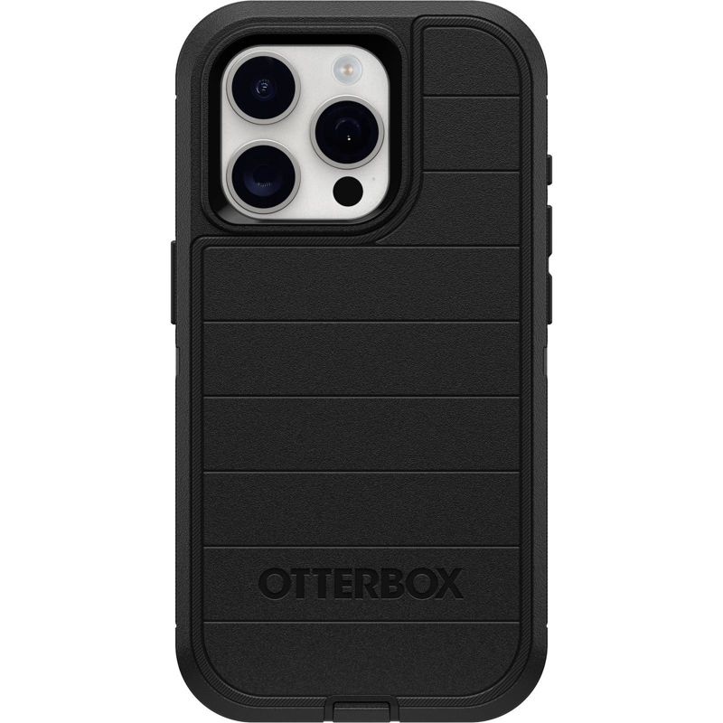 OtterBox Apple iPhone 15 Pro Defender Pro Series Case - Black, 1 of 9