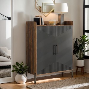 Hommoo Large Shoe Cabinet with Doors - 1 of 4