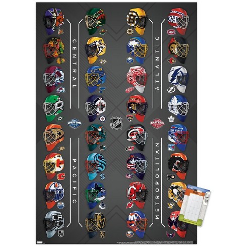 Trends International NFL League - Helmets 22 Wall Poster, 22.375 x 34, Unframe