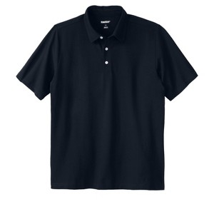 KingSize Men's Big & Tall Lightweight Stretch Mesh Pique Polo - 1 of 4