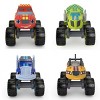Fisher-Price Nickelodeon Blaze and the Monster Machines Diecast Vehicle, Racing Flag Set of 4 Vehicles - 2 of 4