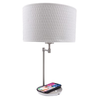 Macally Wireless Charging Lamp With USB Port