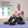 QUINEAR Leg Massager with Compression, 3-in-1 Foot Calf & Thigh Massager and Compression Therapy with Timer, Leg Massage Boots for Athletes - 2 of 4