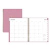 Ashley G for BlueSky 2025 Weekly/Monthly Planner 11.18"x9.37" Wirebound Tiny Sweethearts: Adult Stationery, Pink Tabs - 4 of 4