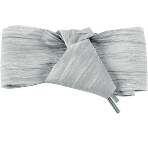 INSPIRE CHIC Solid Color Wrinkled Extra Wide Flat Athletic Shoelaces 1 Pair - 1 of 4