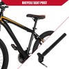 Unique Bargains Bicycle Seat Post Black 1 Pc - 3 of 4