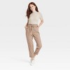 Women's High-Rise Tapered Ankle Pull-On Joggers - A New Day™ - 3 of 3