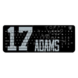 NFL Las Vegas Raiders Players Game Tactic Wireless USB Keyboard - 1 of 4