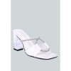 Fineapple Rhinestone Embellished Clear Sandals Women - 2 of 4