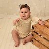 Silicone Baby Bunny Teething Toys - Cute Animal Shaped Teething Relief for 0-6 Months, Easy to Clean Teether Ring - Newborn Essentials (Saddle) - 2 of 4
