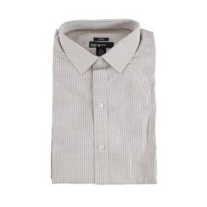 bar III Mens Windowpane Button Down Dress Shirt - 1 of 1