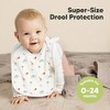KeaBabies 8-Pack Hallo Baby Drool Bibs , Baby Bibs for Boys, Girls, Pull-on Bibs for Baby Boy, Baby Girl, Baby Bib Unisex - 2 of 4