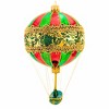 Metzler Bros. 7.0 Inch Balloon Stripes 3 Christmas Tree Ornament , Christmas Decor Hot Air Balloon Bird (1PC) - 4 of 4