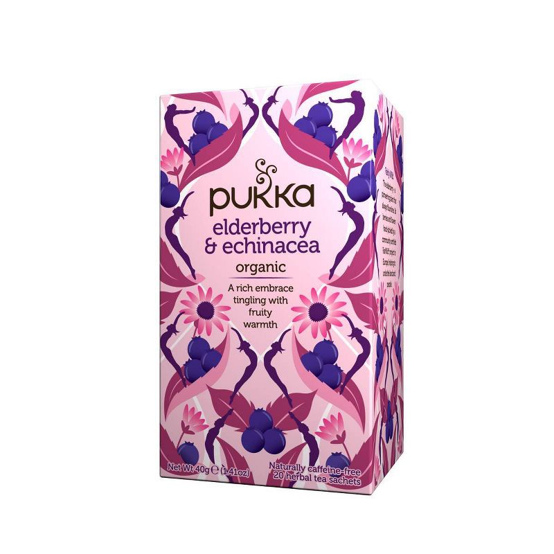 Pukka Elderberry &#38; Echinacea Organic Tea Bags - 20ct, 3 of 5