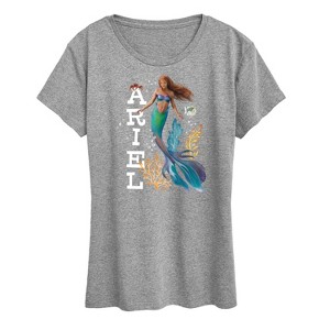 Women's - Disney - Ariel in Water Short Sleeve Graphic T-Shirt - 1 of 4