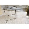 Edenscape Pedestal Y-Type Towel Rack Polished Chrome - Kingston Brass - 2 of 4