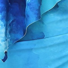blue rendering