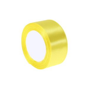 Unique Bargains Ribbons for Crafts Wide Satin Grosgrain for Wreaths & Crafts 866.14"x1.57" 1 Pc - 1 of 4