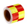 Unique Bargains Square Pattern Cars Waterproof Adhesive High Visibility Safety Reflective Tape - 3 of 4