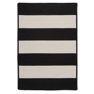 Colonial Mills Pershing Rug - Black 3x5 - 1 of 4