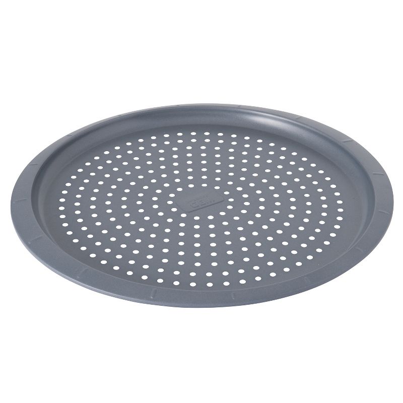 BergHOFF GEM Non-Stick Carbon Steel Perforated Pizza Pan, Round, 1 of 4