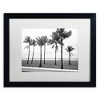 Preston 'Florida BW Beach Palms' Matted Framed Art - 2 of 4