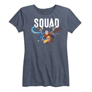 Women's - Avatar: The Last Airbender - Trio Squad Short Sleeve Graphic T-Shirt - 1 of 4