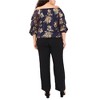 MSK Womens Off Shoulder Puff Sleeve Ruffled Blouse - 2 of 2