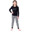 Peanuts Rocker Sleep Tight Fit Cotton Matching Family Pajama Set - 3 of 4