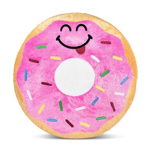 One Banana Donut Floor Inflatable Floatie Pillow Seat - 1 of 4