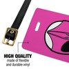 Power Rangers Pink Ranger Helmet Luggage ID Tags Set of 2 - 2 of 4