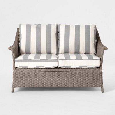 target wicker loveseat