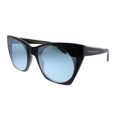 Marc Jacobs MARC 450/G/S 807 Mens Cat-Eye Sunglasses Black 55mm