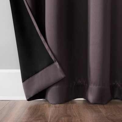 Fig Polyester 108" Blackout Grommet Curtain Panel
