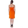 24seven Comfort Apparel Strapless Empire Waist Mini Dress - 3 of 4