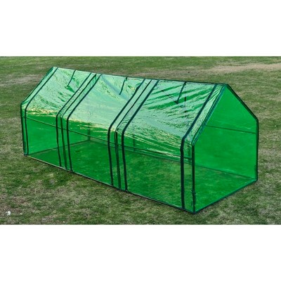 vidaXL Green House 3 Door