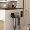 CAVINAS Vanity Desk with Mirror Makeup Vanity with Dryer Holder, Storage Shelves for Apartment, Bedroom - 4 of 4