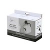 LunaLulinlk Modern Round Toilet Paper Holder in Matte Black - 2 of 4